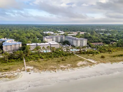 Resort overview at Ocean Oak Resort By Hilton Grand Vacations Club