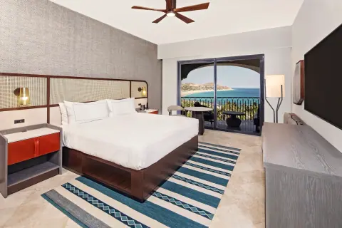 Example bedroom at La Pacifica Los Cabos, A Hilton Club