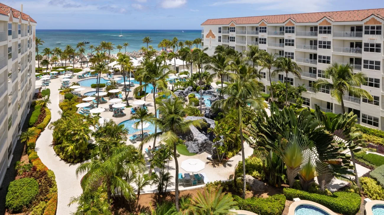 Resort overview at Marriotts Aruba Ocean Club