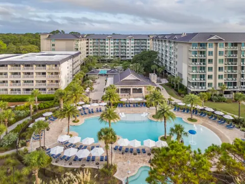 Resort overview at Ocean Oak Resort By Hilton Grand Vacations Club